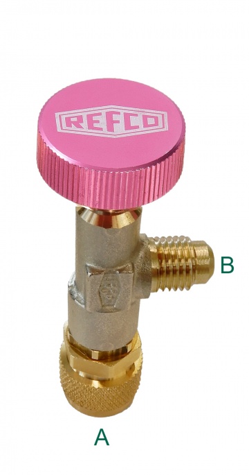Refco access control valve A-38410
